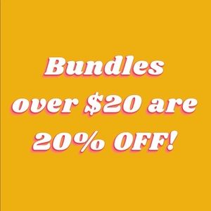 I HAVE SIZES L & M to bundle!